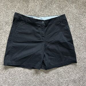 Crown & Ivy Black Bermuda Shorts Casual Style